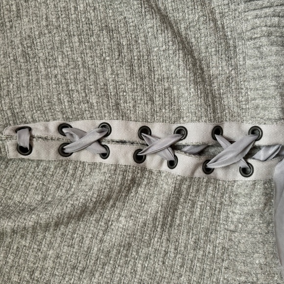 Free People Sweaters | Free People S/P Side Ribbon Sweater V Neck - Picture 4 of 5